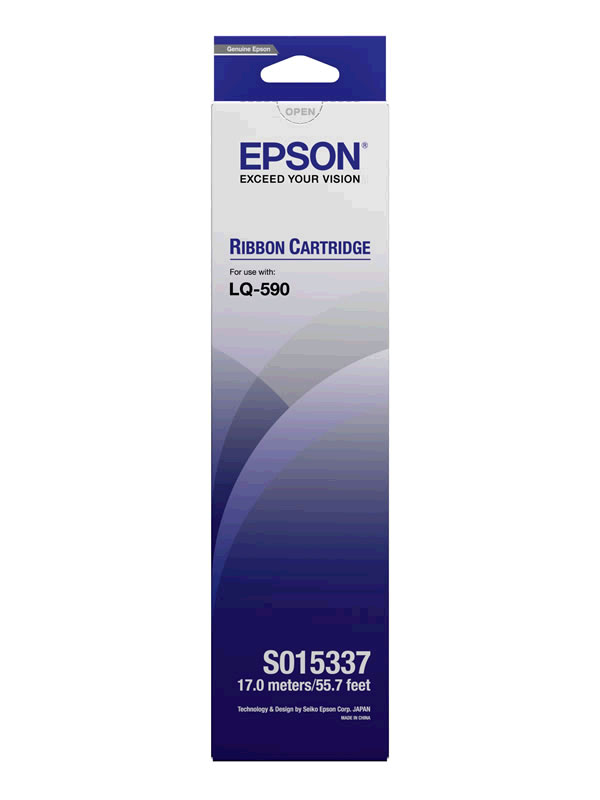 185-25-ES015337 EPSON Ribbon Black C13S015337 - Image 1
