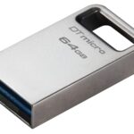 KINGSTON USB Stick Data Traveler Micro DTMC3G2/64GB, USB 3.2 Silver