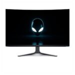 DELL Monitor ALIENWARE AW3225QF 32'' UHD 240Hz QD-OLED, HDMI, DP, USB-C, Height Adjustable, NVIDIA® G-SYNC, 3Years W