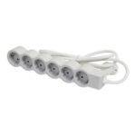 Legrand SurgeArrest 6 Outlets 1.5m Cable  White/Grey