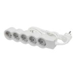 Legrand SurgeArrest 5 Outlets 3m Cable  White/Grey