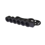 Legrand SurgeArrest 6 Outlets 3m Cable  Black/Grey