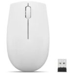 LENOVO Wireless Compact Mouse 300,Cloud Grey
