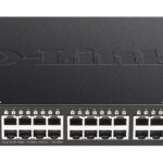 D-LINK Switch DGS-1250-28XMP 24 Gbit Port  4x10G SFP+ POE