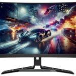 LENOVO Monitor Legion Gaming R27qc-30  27'' QHD VA,HDMi,Display Port,Height adjustable, AMD FreeSync,Speakers,3YearsW