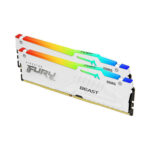 KINGSTON Memory KF552C40BWAK2-16 FURY Beast White DDR5, 5200MT/s, 16GB KIT OF 2