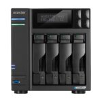 ASUSTOR NAS LOCKERSTOR 4 Gen2 AS6704T 4-BAY 3,5''/4x M.2 NVMe slots/Intel Celeron Quad-Core/4GB DDR4/2x2.5GbE Port
