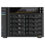 ASUSTOR NAS LOCKERSTOR 10 Gen3 AS6810T 10-BAY 3,5''/4x M.2 NVMe slots/AMD Ryzen Quad-Core/16GB DDR5/2x 10 GbE, 2x5GbE Port