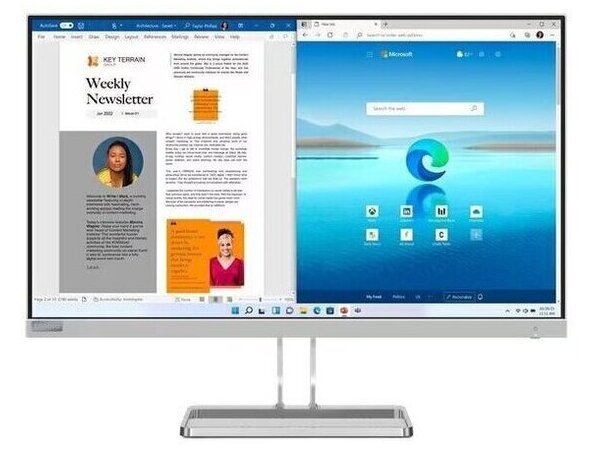 LENOVO Monitor L27i-40 27'' FHD IPS, HDMI,VGA,Speakers,3YearsW