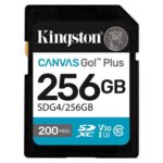 KINGSTON Memory Card SD Canvas Go! Plus SDG4/256GB Class 10