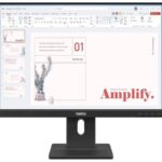 LENOVO Monitor ThinkVision E24-40 23.8'' IPS FHD, Slim Bezel, HDMΙ, Display Port, VGA, Height adjustable, Speakers, 3YearsW