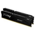 KINGSTON Memory  KF564C32BBEK2-32 FURY BEAST DDR5, 6400MT/s, Black, 32GB KIT EXPO