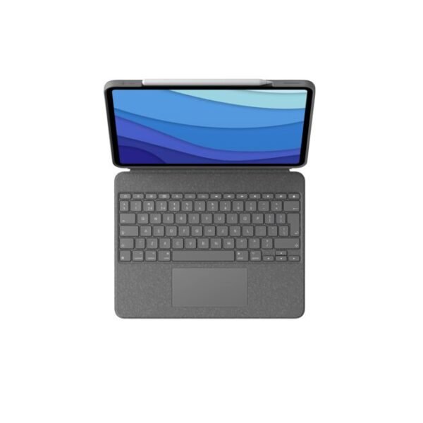 LOGITECH Case / Keyboard Combo Touch για iPad Pro 12,9 ιντσών (5ης και 6ης γενιάς), Oxford Grey