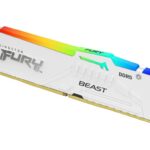 KINGSTON Memory  KF568C34BWEA-16 FURY Beast White RGB DDR5, 6800MT/s, 16GB
