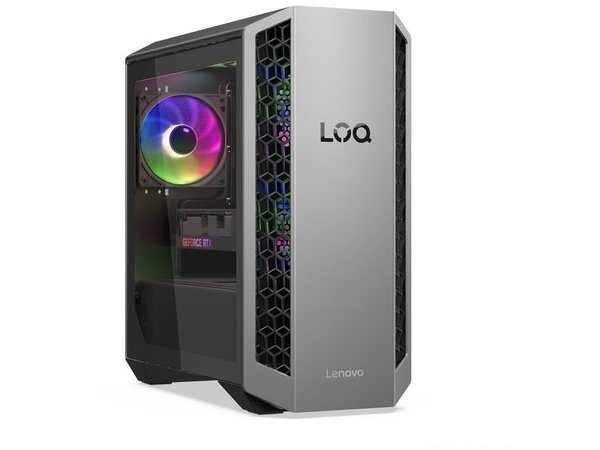 LENOVO PC LOQ Tower 26ADR10/R7-8745HX/32GB/1TB SSD/NVIDIA GeForce RTX 5060 8GB/Win 11 Home/Luna Grey&Eclipse Black