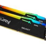 KINGSTON Memory  KF556C40BBAK2-1 FURY RGB DDR5, 5600MT/s, 16GB KIT OF 2