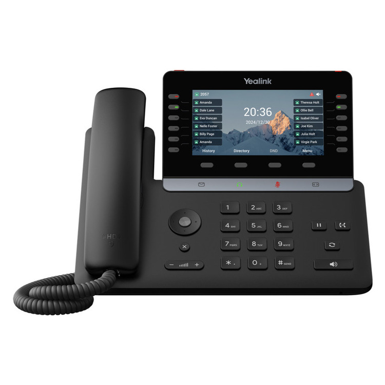 216-51-YPT85W YEALINK IP PHONE SIP-T85W, WIFI, POE - Image 1