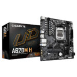 GIGABYTE MOTHERBOARD A620M H  Revision 2.2, AM5, MATX