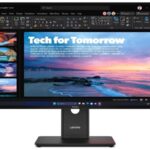 LENOVO Monitor ThinkVision T27QD-40 27'' QHD IPS, HDMi, Display Port, Ethernet, Height adjustable, 3YearsW